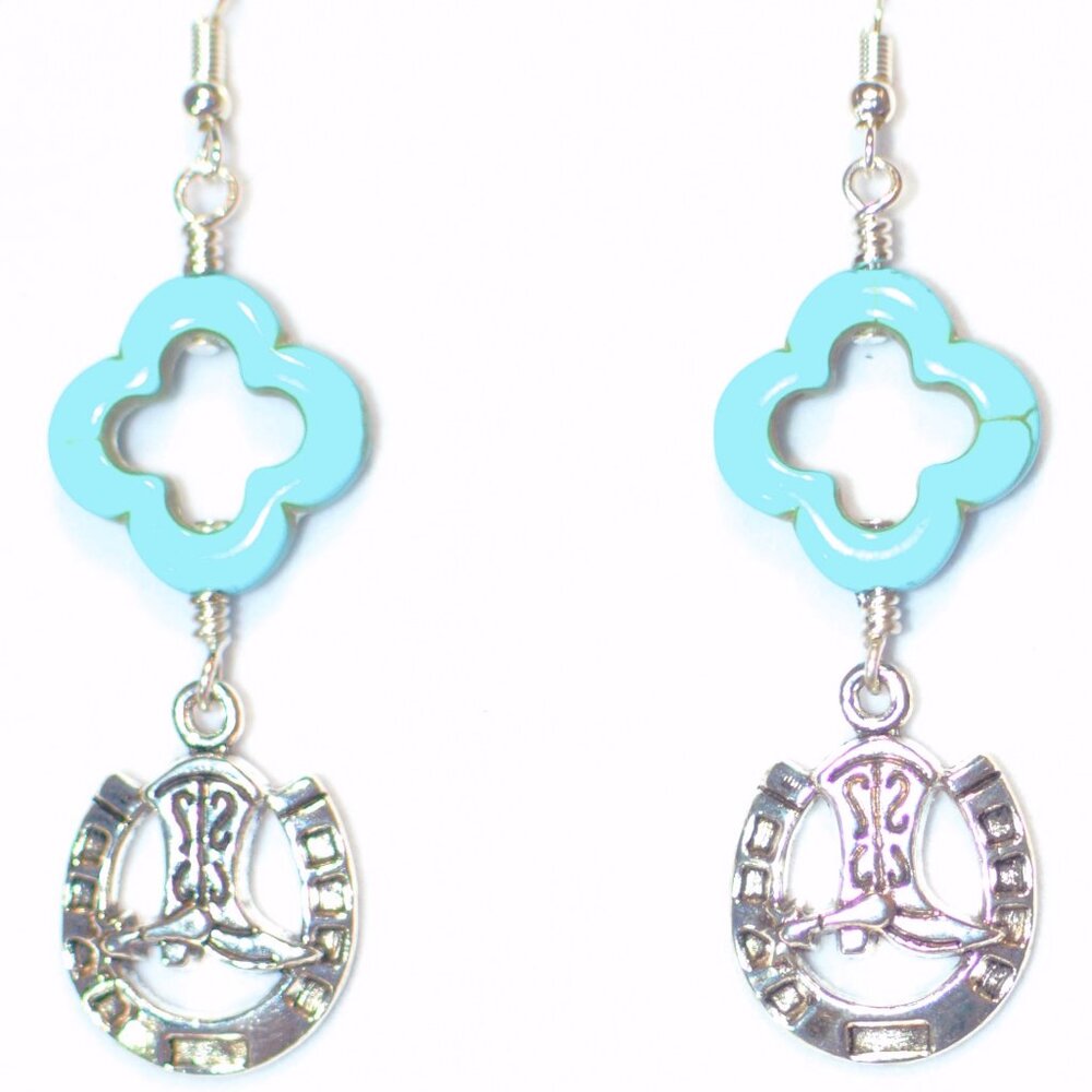 Southwest dangle earrings ED-12-019